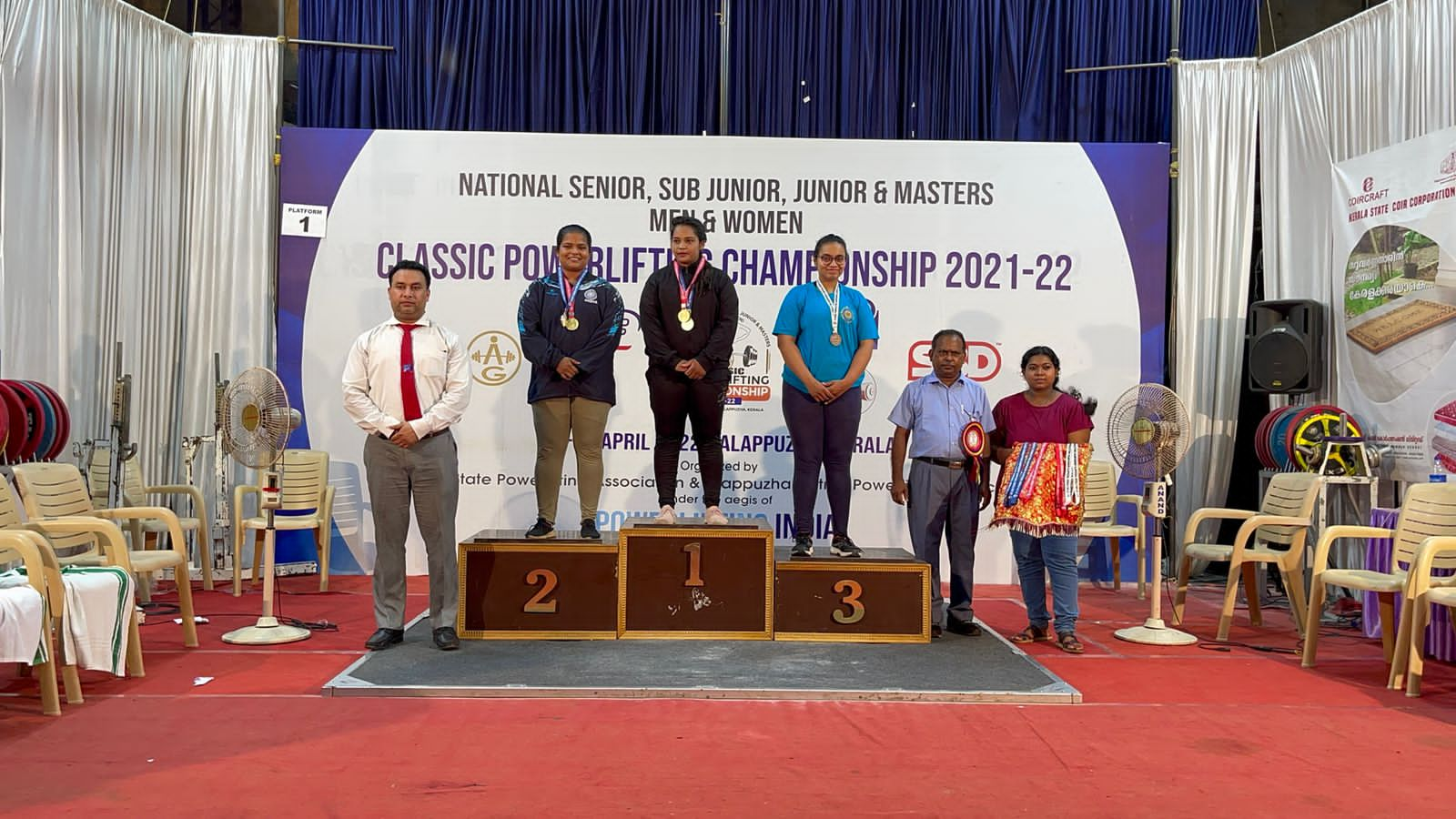 Anushka Sarde Bronze Medal National Classic Power Lifting Championship